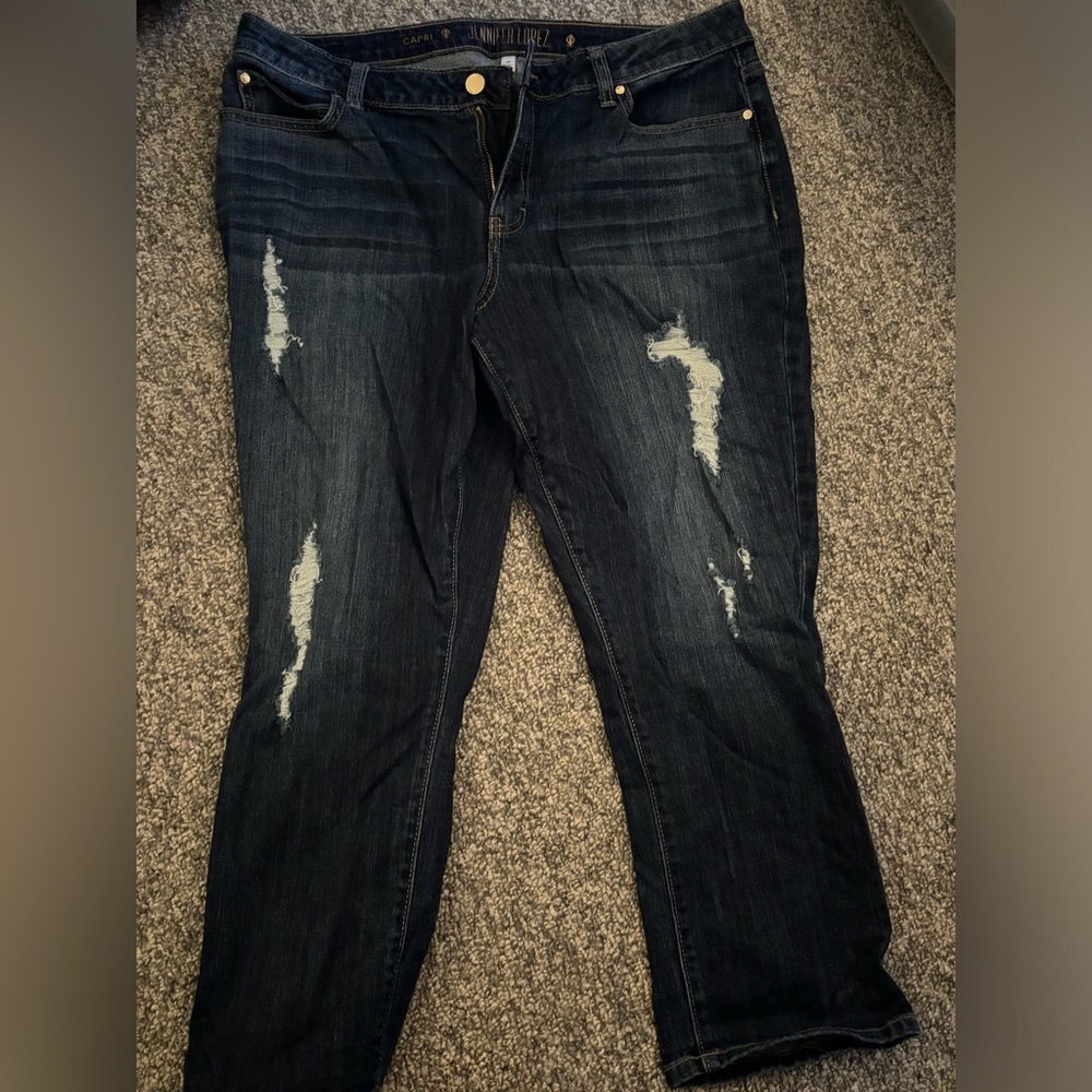 Dark wash jeans